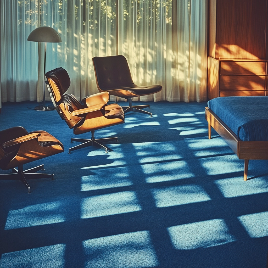 blue carpet bedroom 18