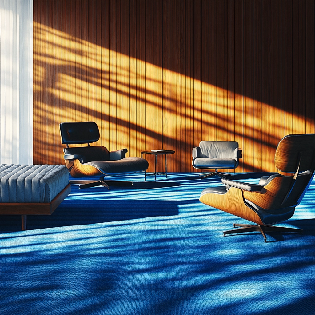 blue carpet bedroom 19