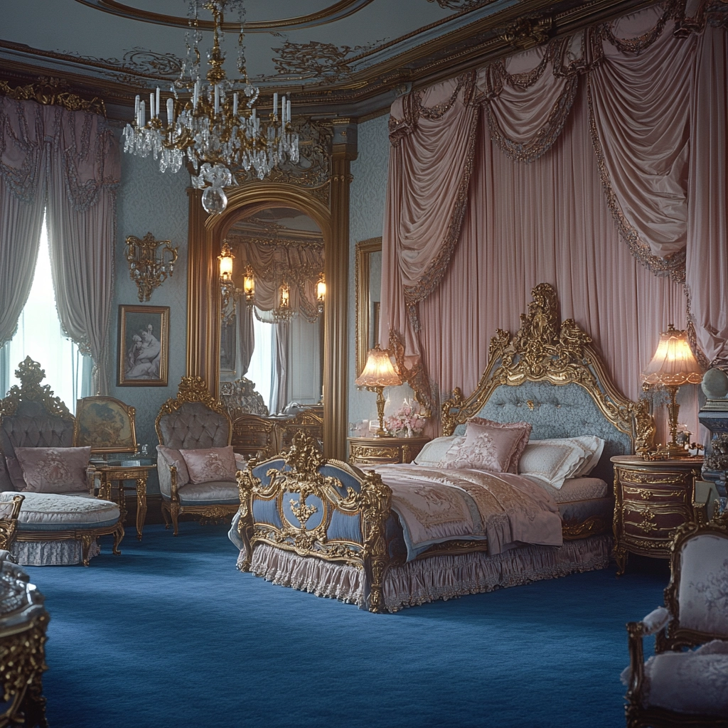blue carpet bedroom 30