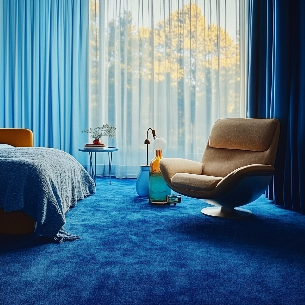 blue carpet bedroom 36
