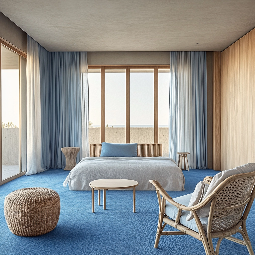 blue carpet bedroom 4