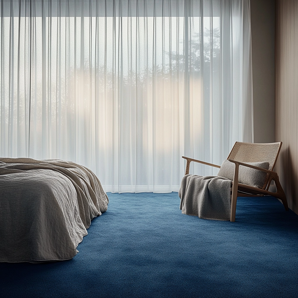 blue carpet bedroom 5
