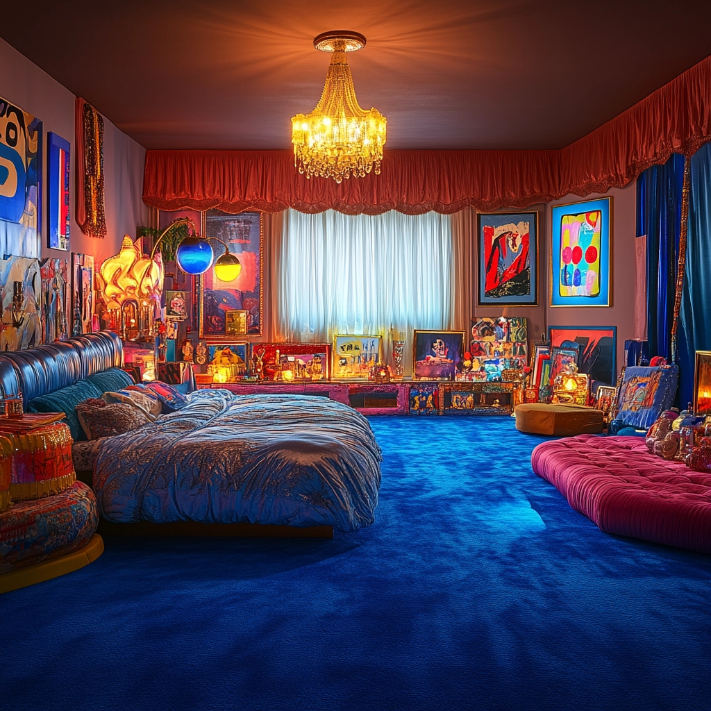 blue carpet bedroom 68