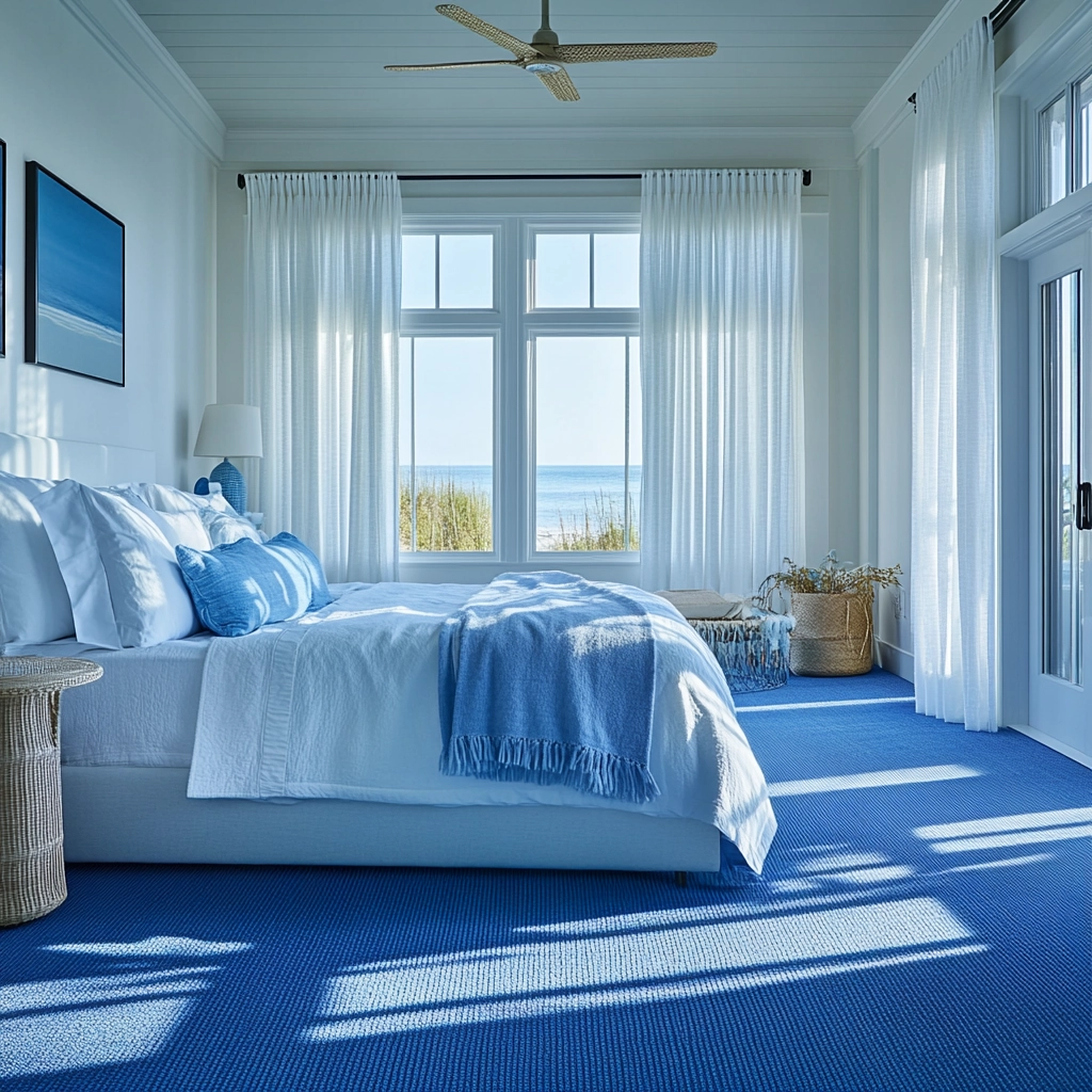 blue carpet bedroom 77