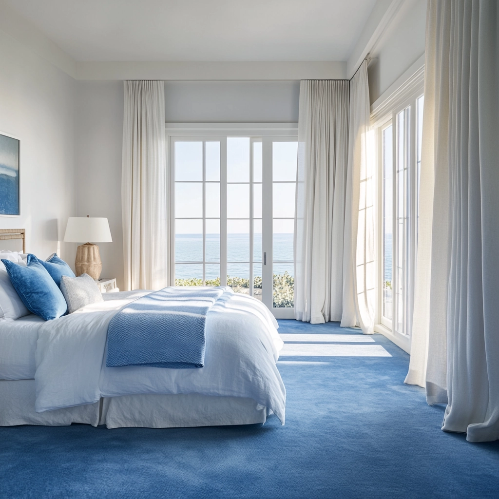 blue carpet bedroom 79