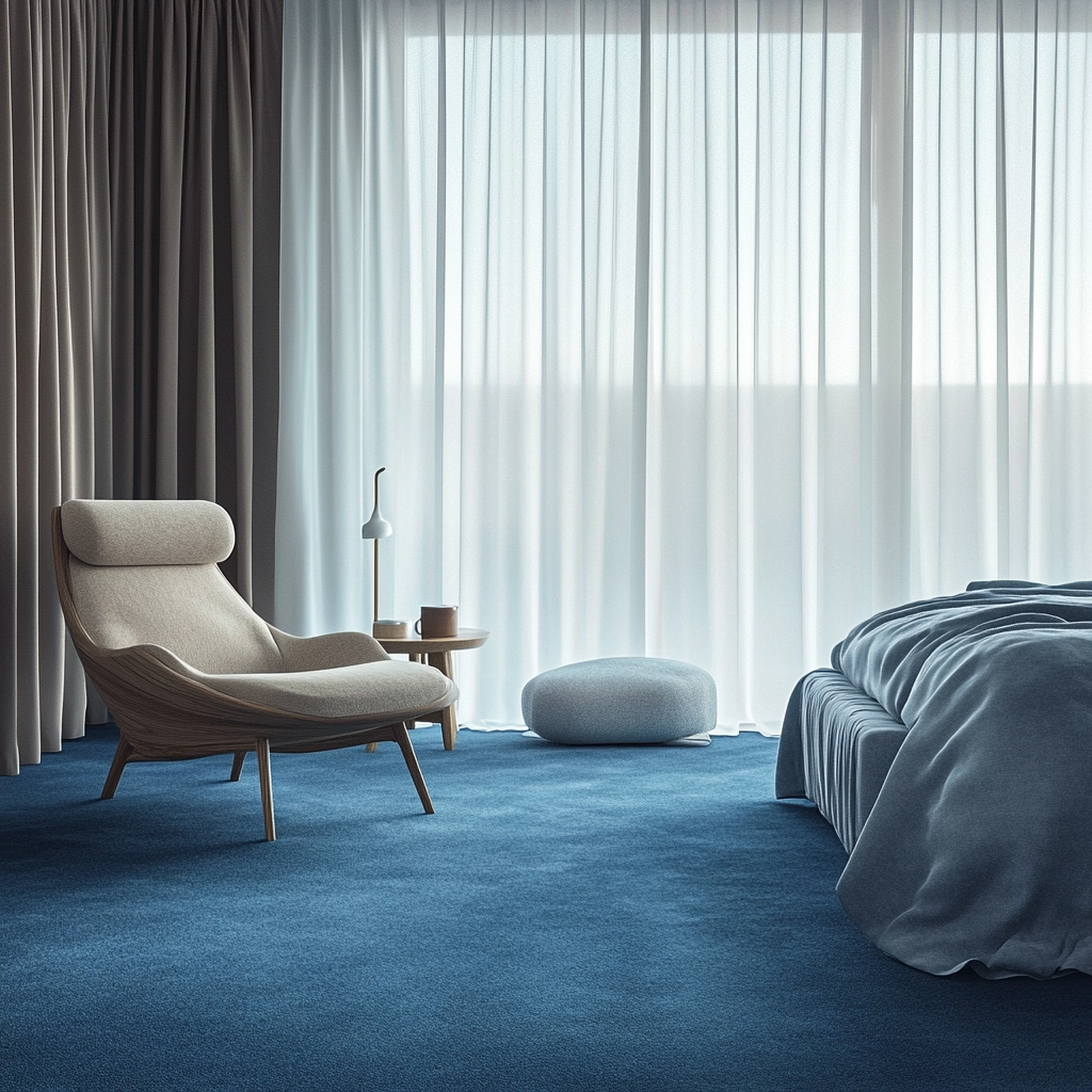 blue carpet bedroom 8