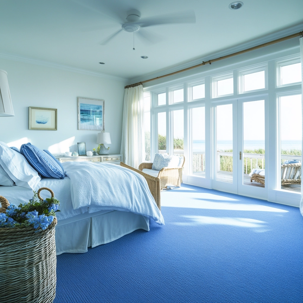 blue carpet bedroom 80