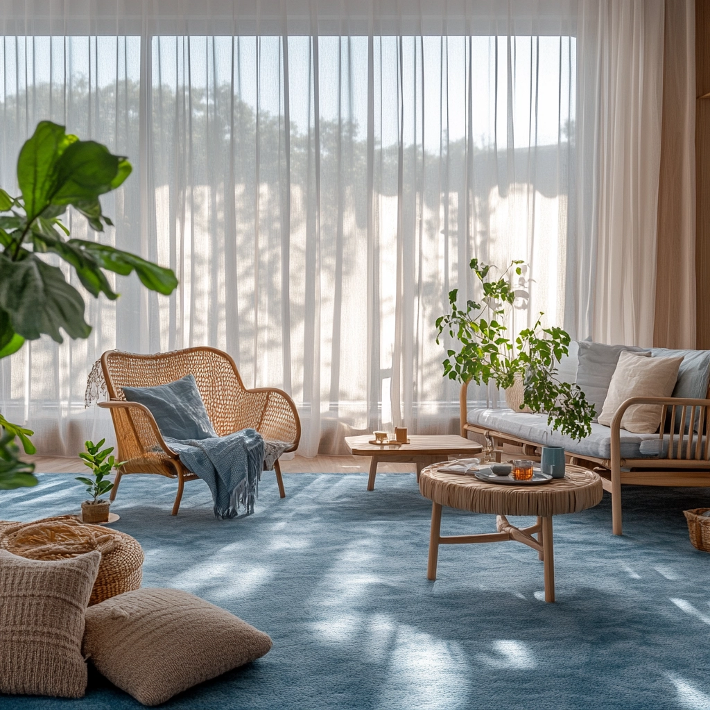 blue carpet living room 2