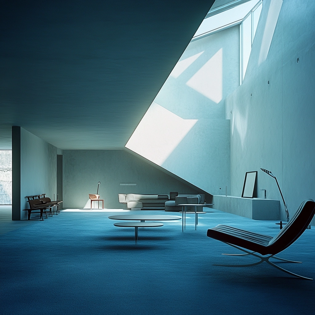 blue carpet living room 42