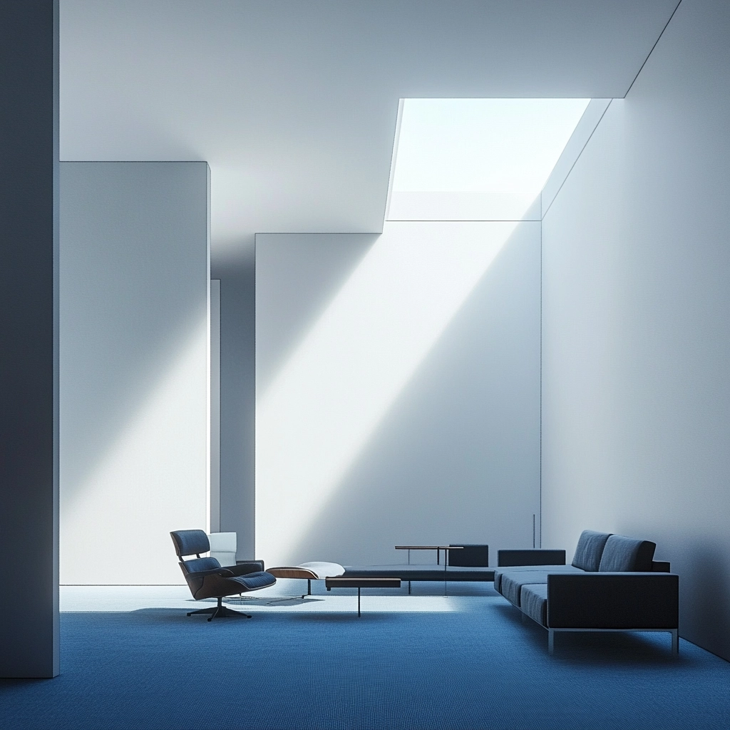 blue carpet living room 43
