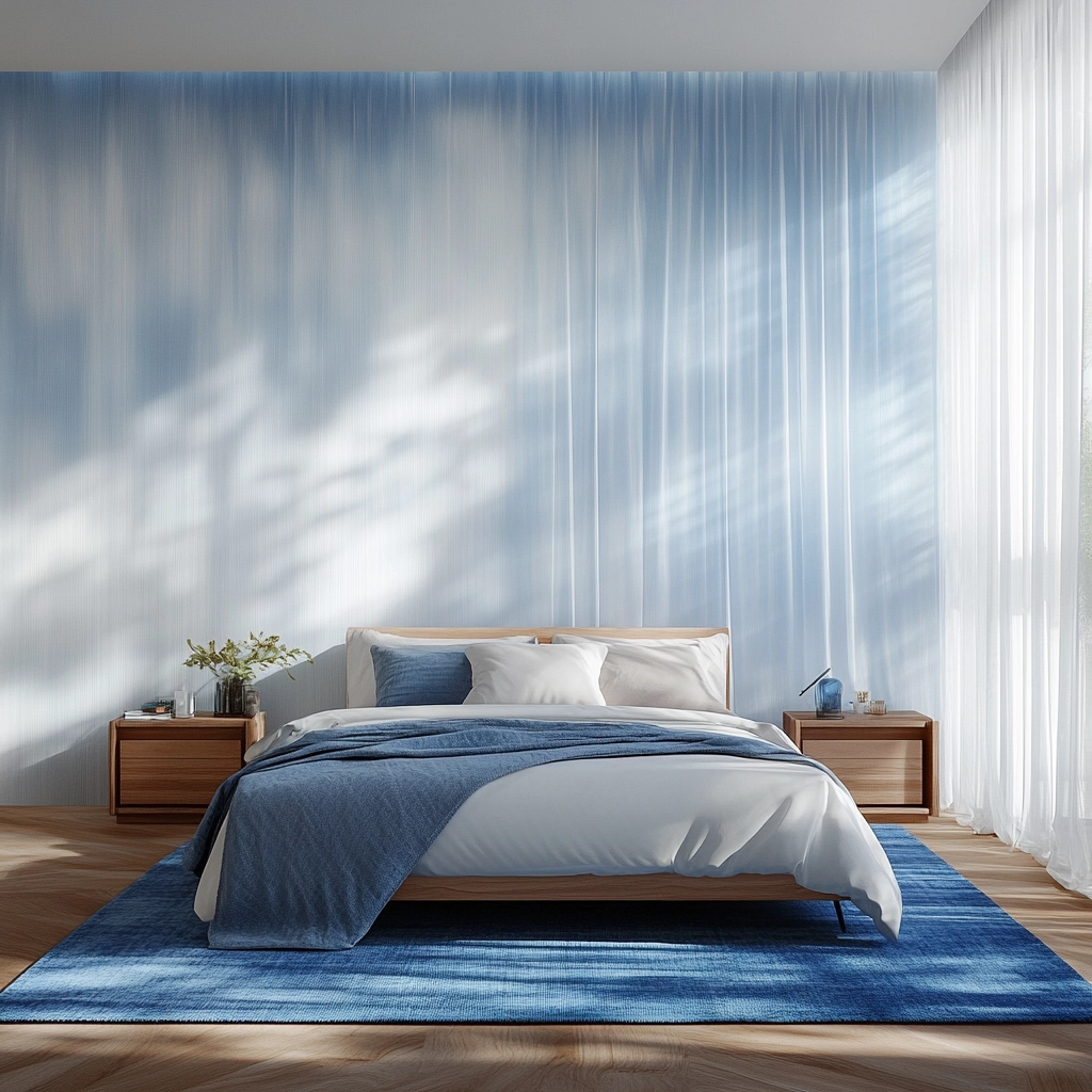 blue rug bedroom 2