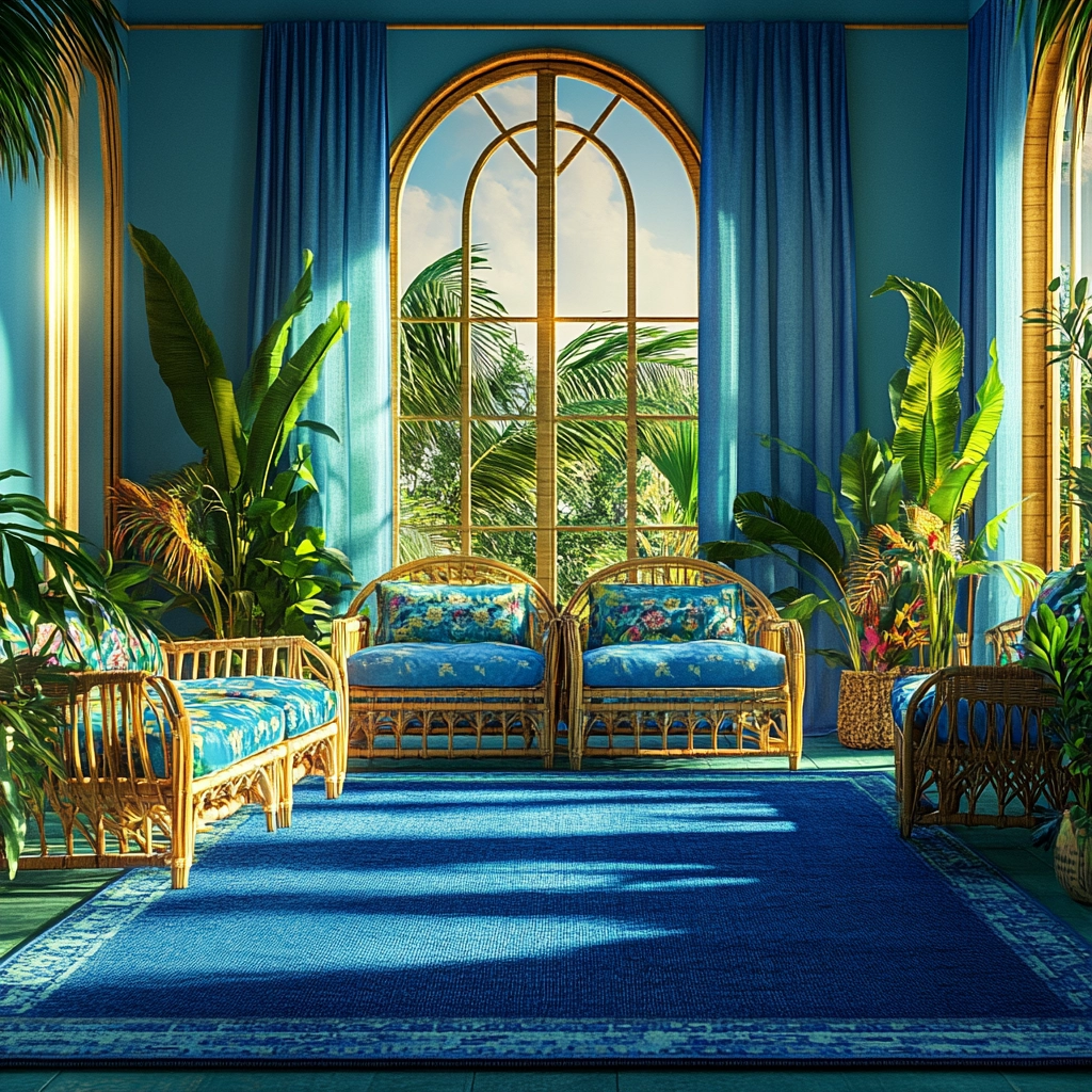 blue rug bedroom 35