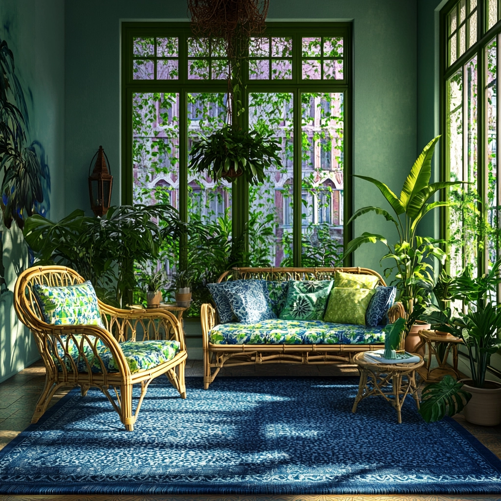 blue rug bedroom 36
