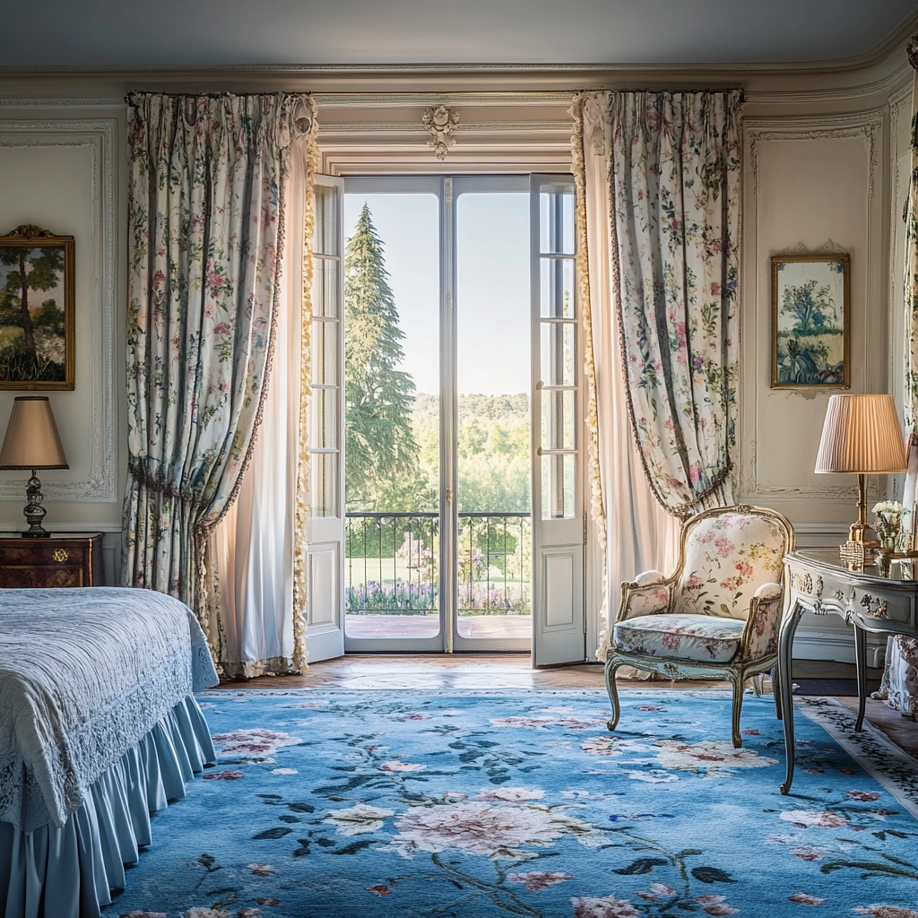 blue rug bedroom 39