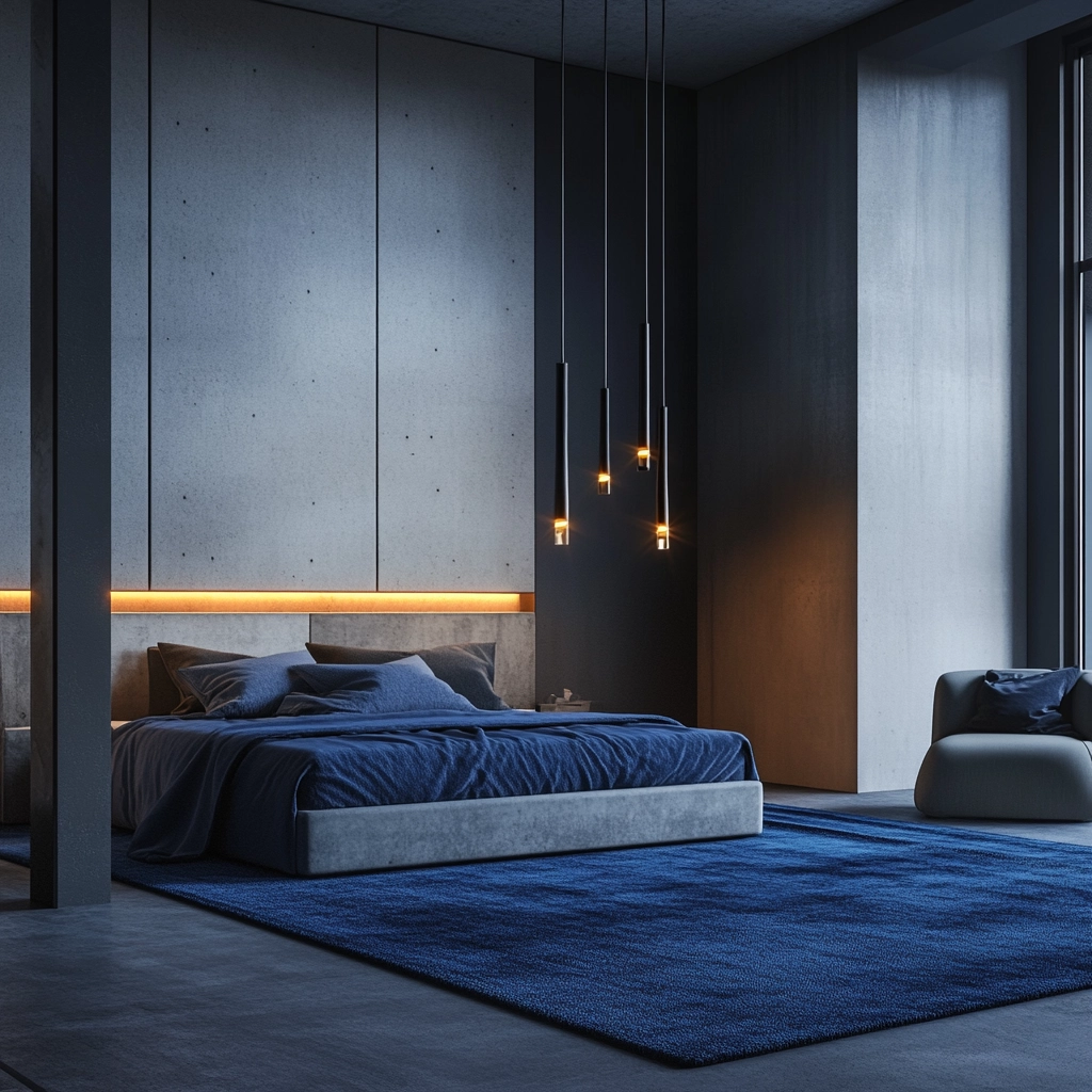 blue rug bedroom 45