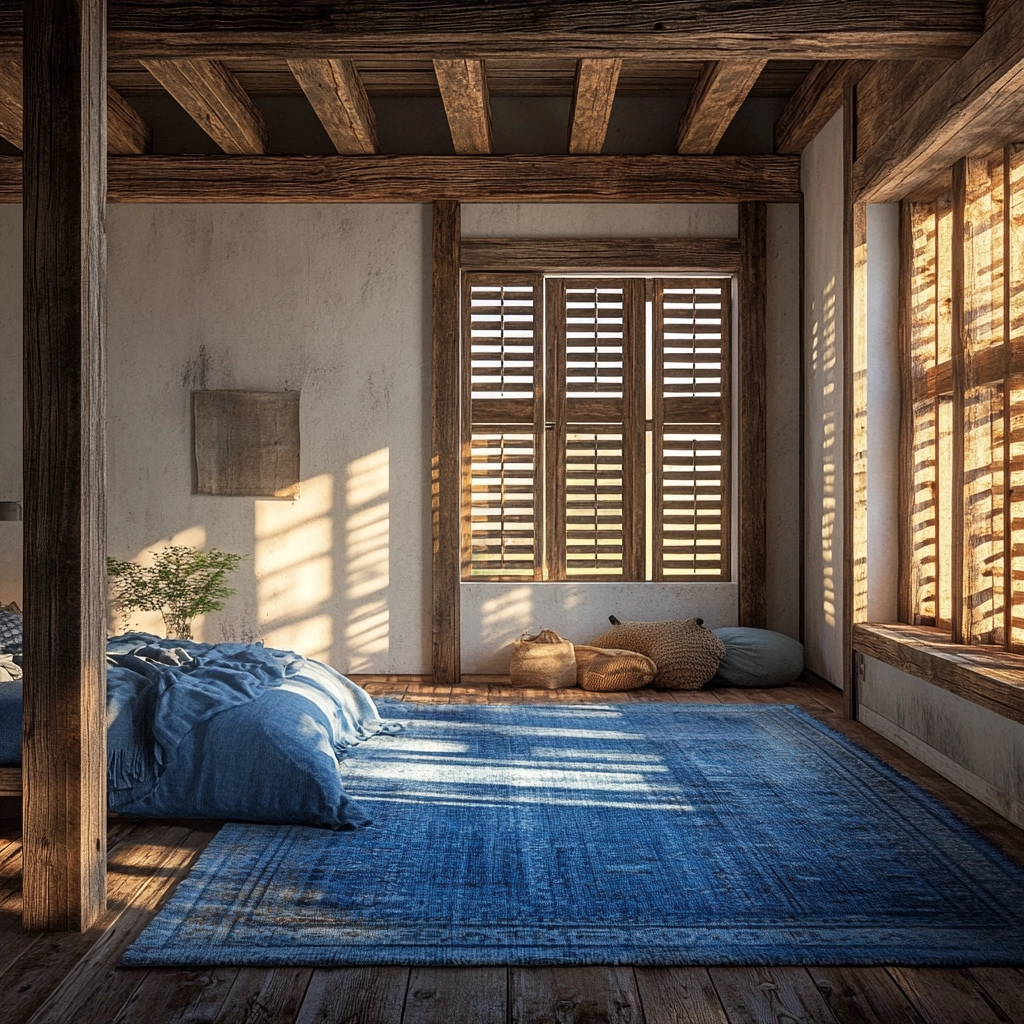 blue rug bedroom 50