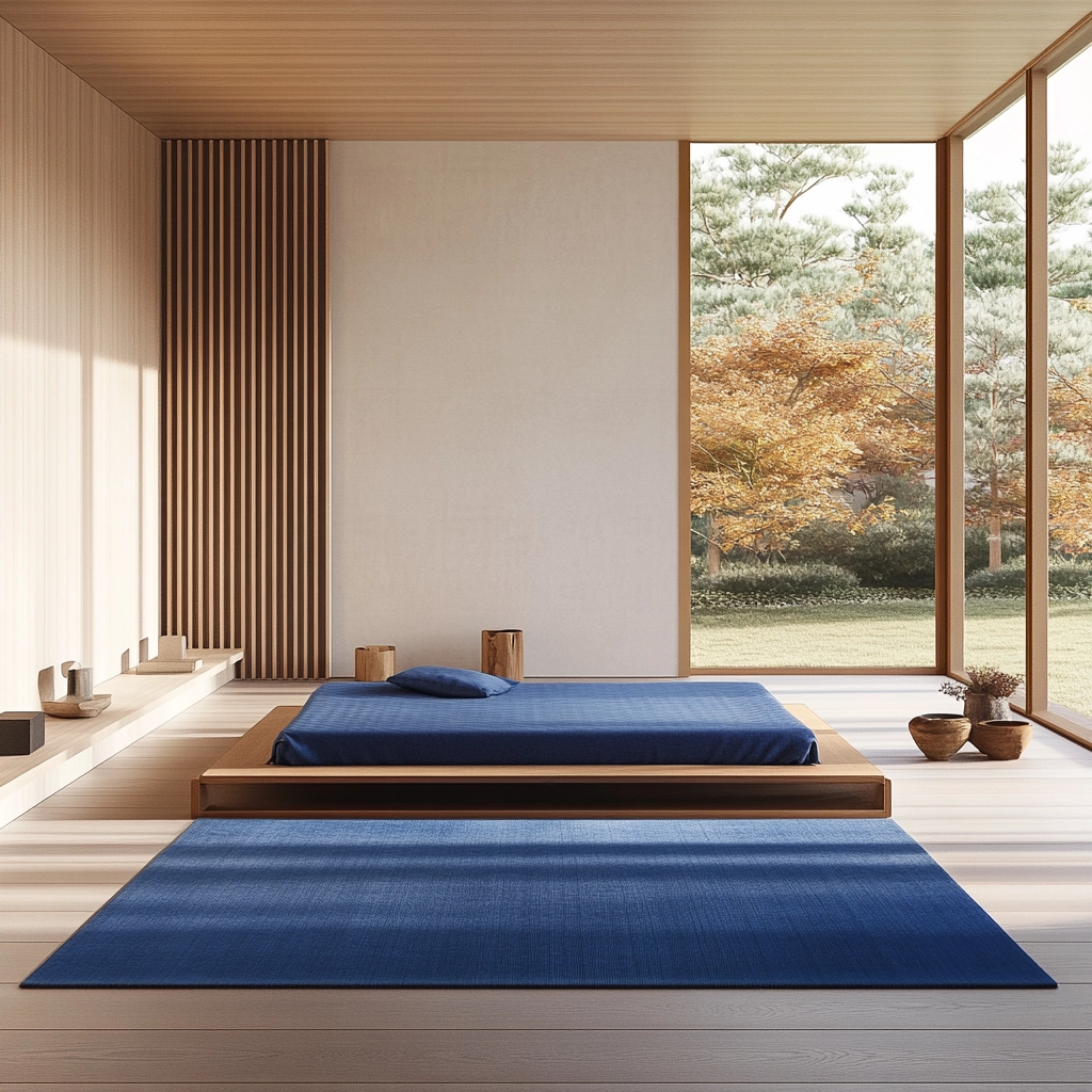 blue rug bedroom 68
