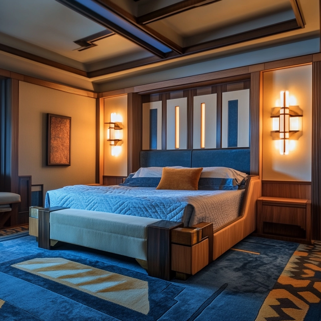 blue rug bedroom 71
