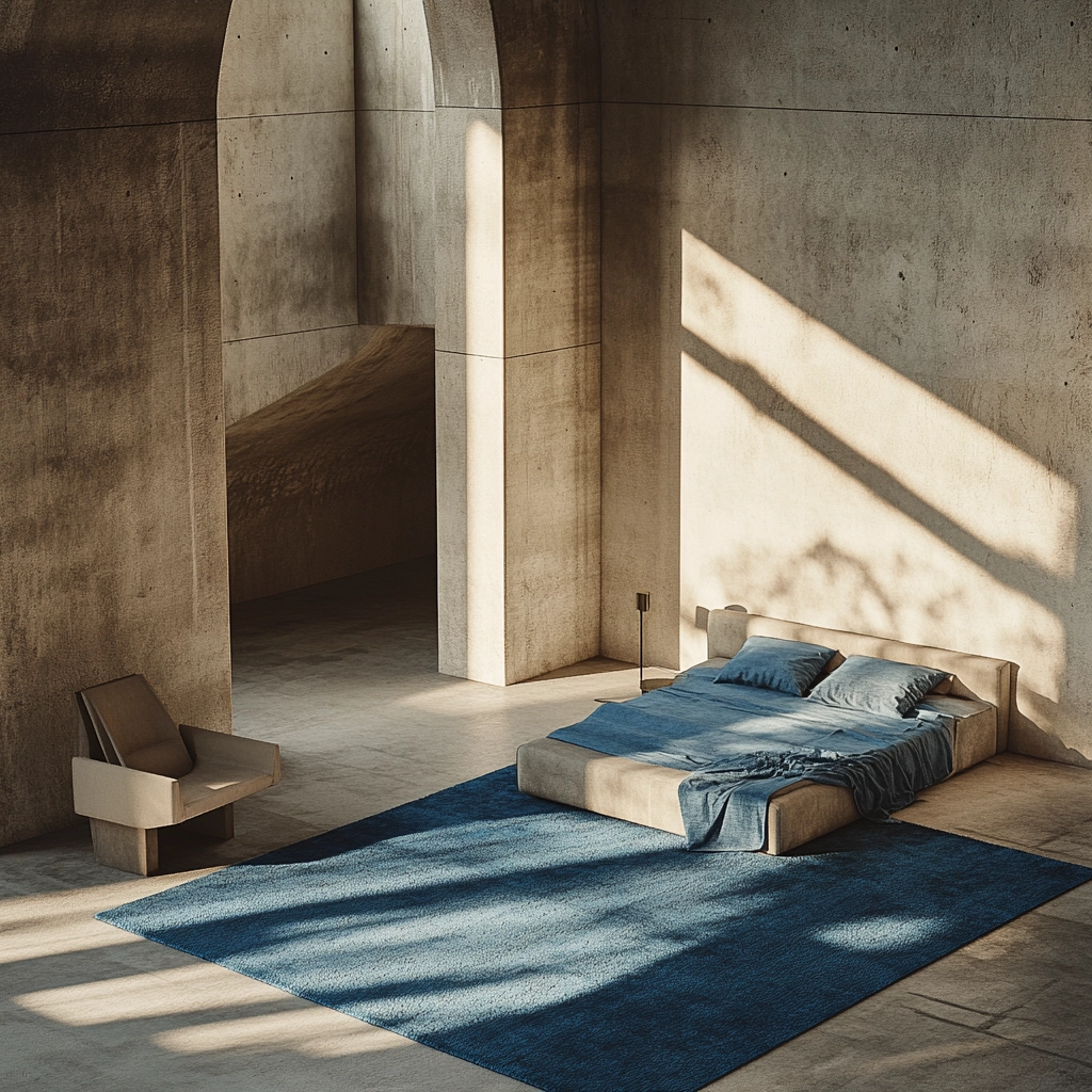 blue rug bedroom 78