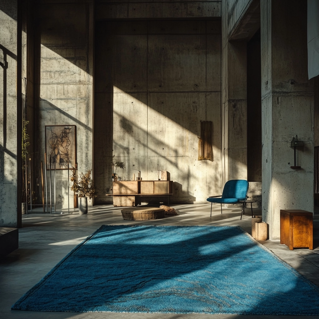 blue rug bedroom 80