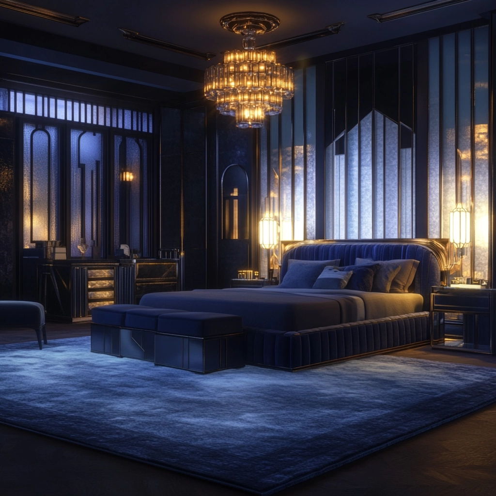 blue rug bedroom ideas 28