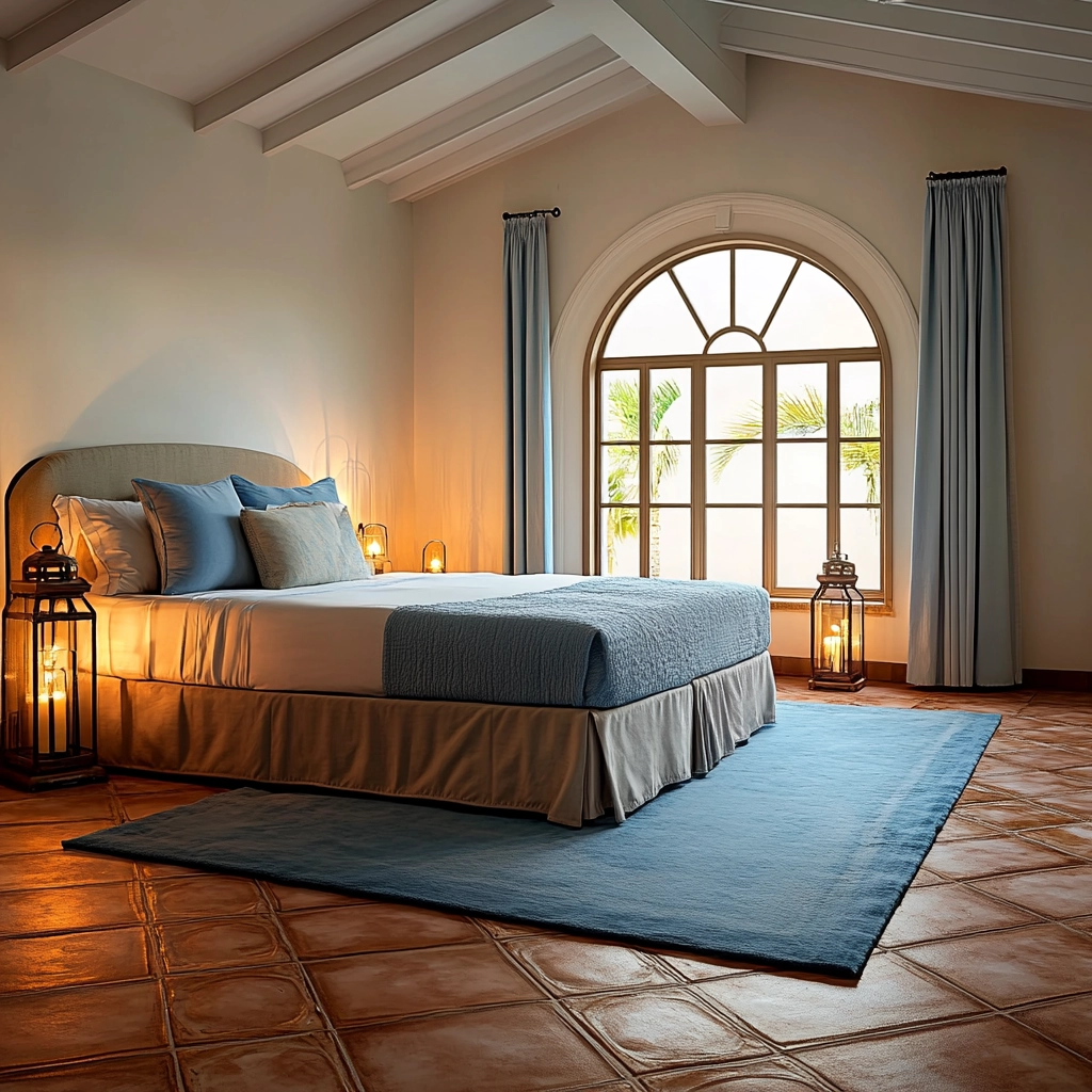 blue rug bedroom ideas 78