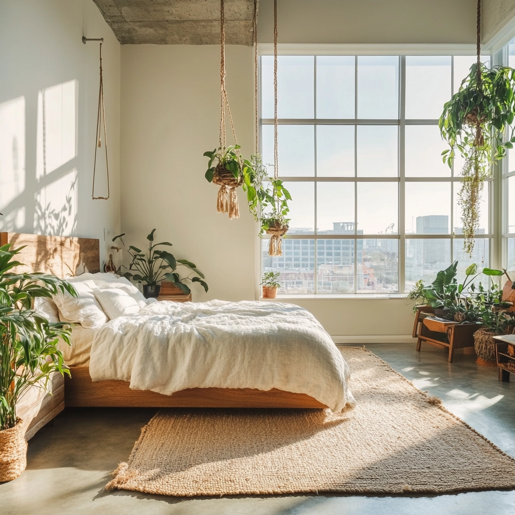 boho bedroom carpet 18