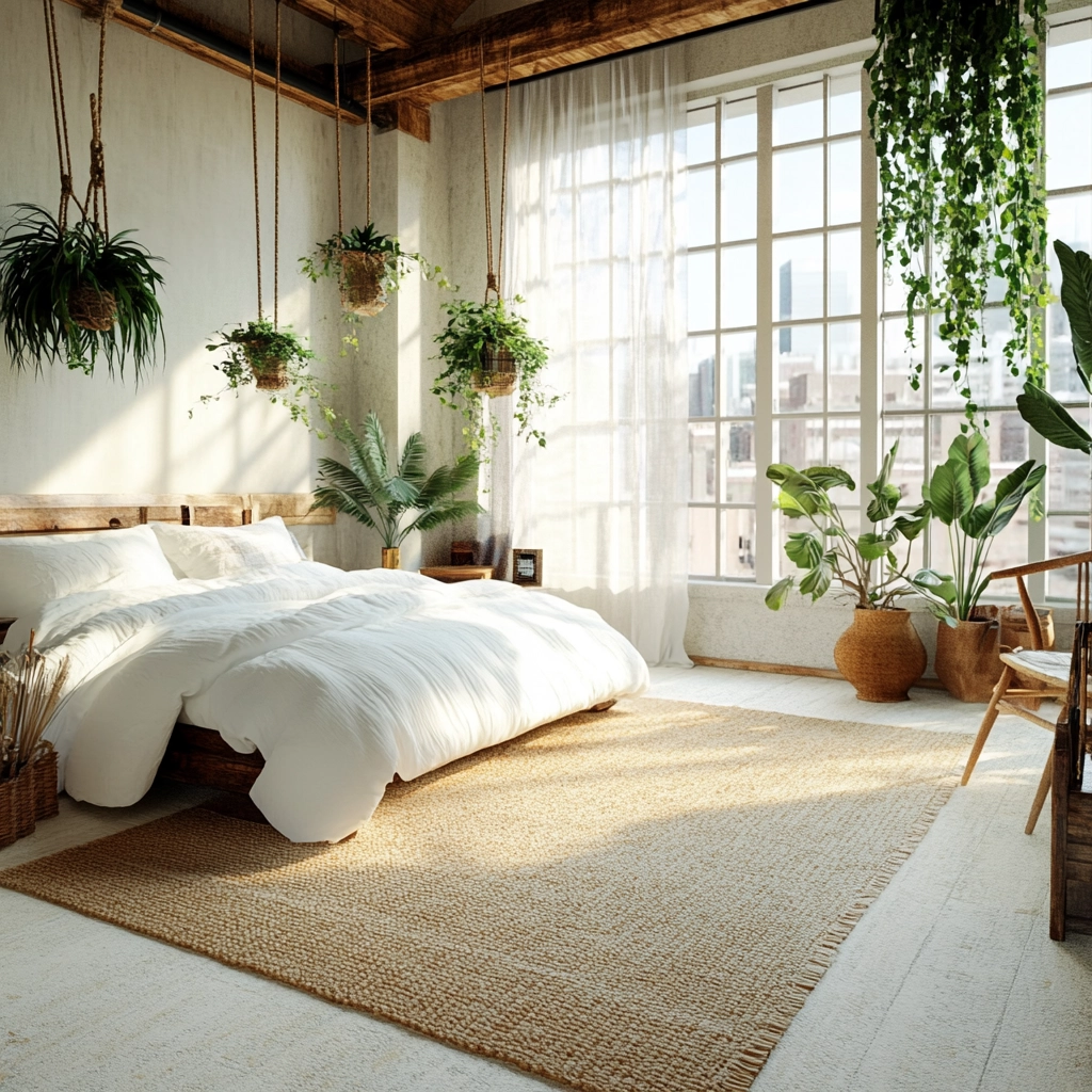boho bedroom carpet 19
