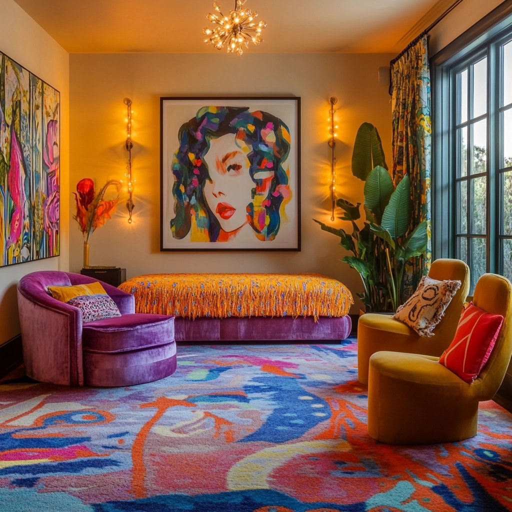 boho bedroom carpet 21