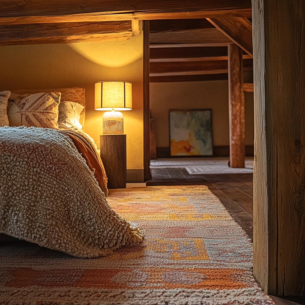 boho bedroom carpet 38