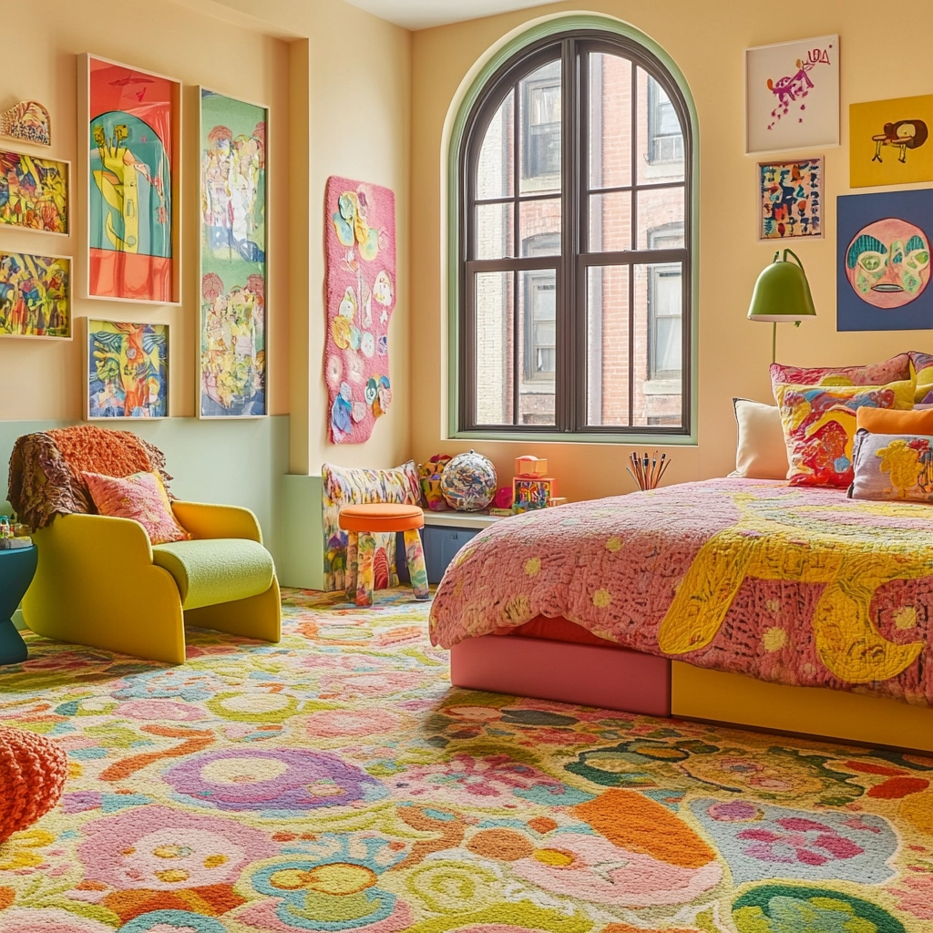 boho bedroom carpet 67