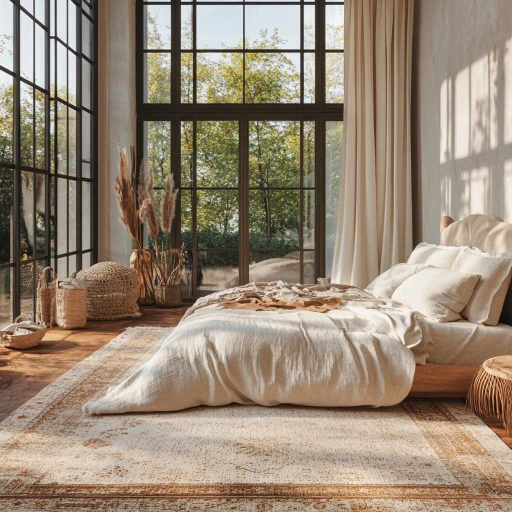 boho bedroom rug 13