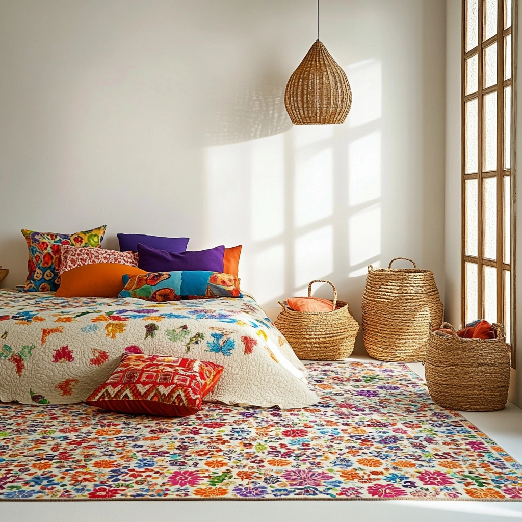 boho bedroom rug 17