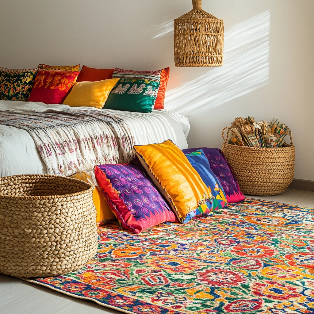 boho bedroom rug 19