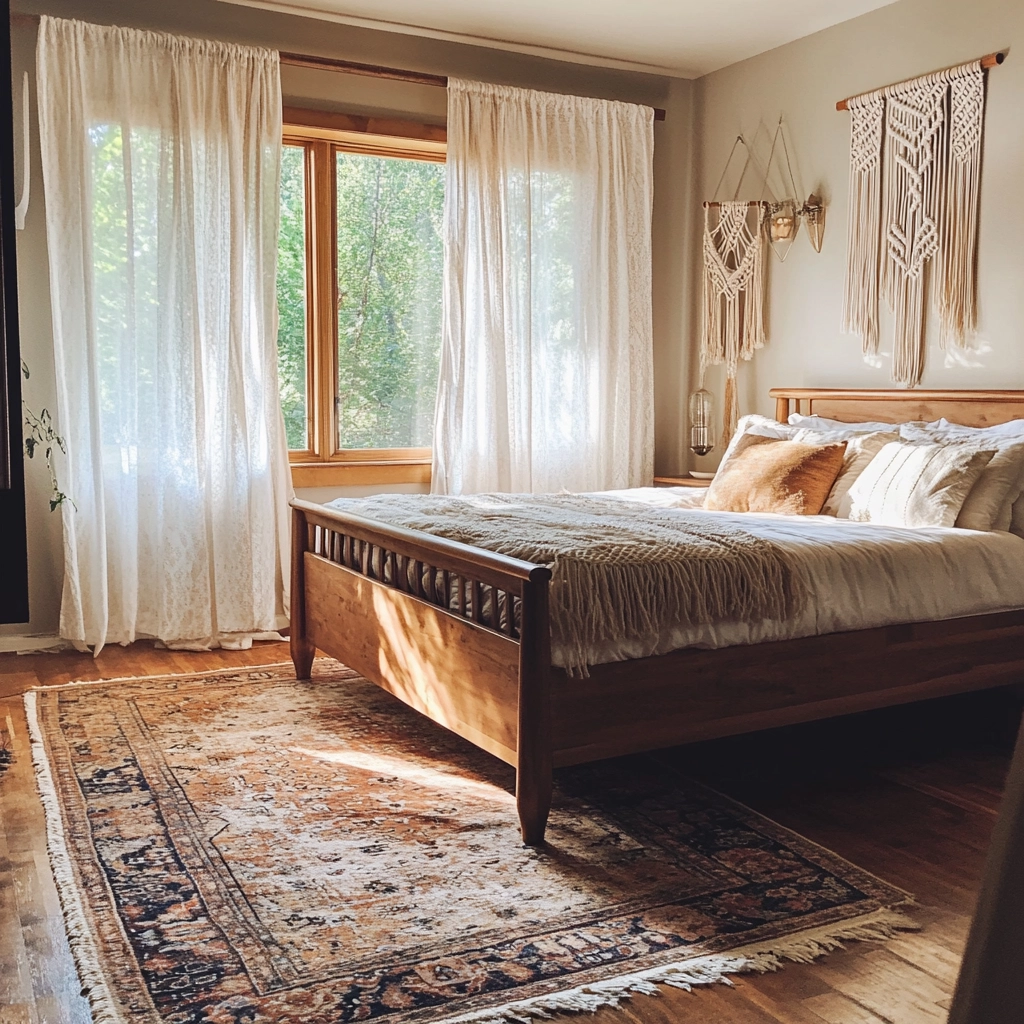 boho bedroom rug 2