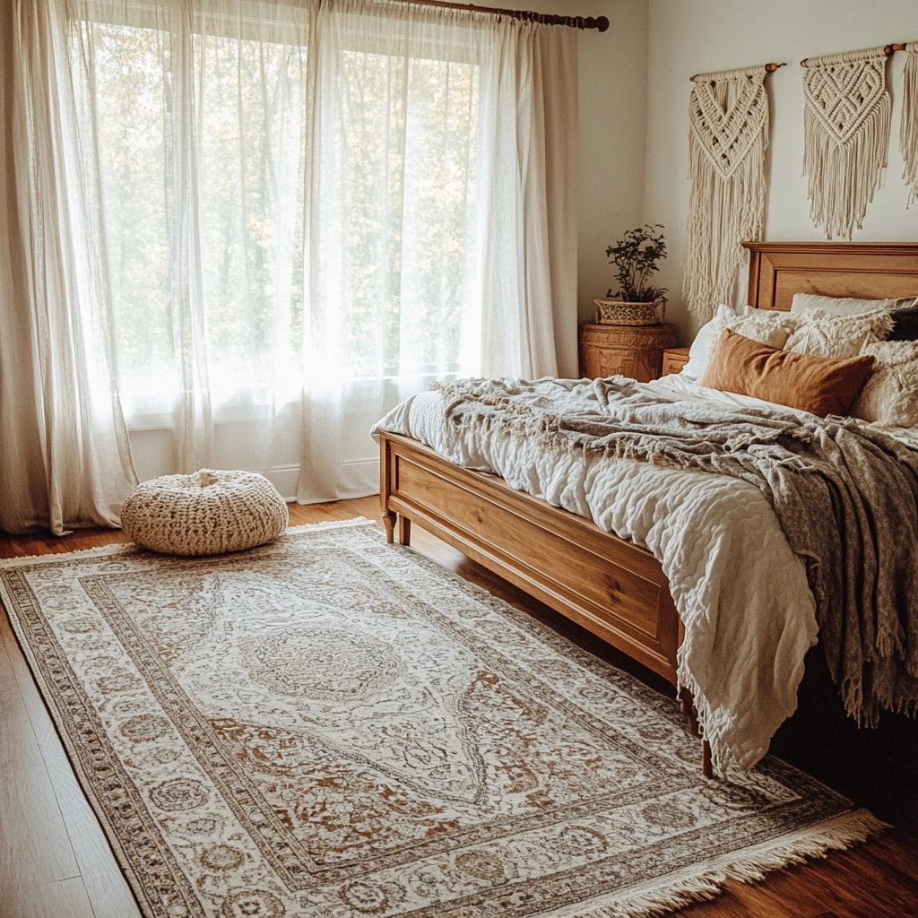 boho bedroom rug 3