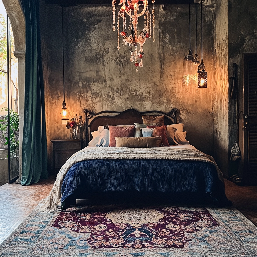 boho bedroom rug 30