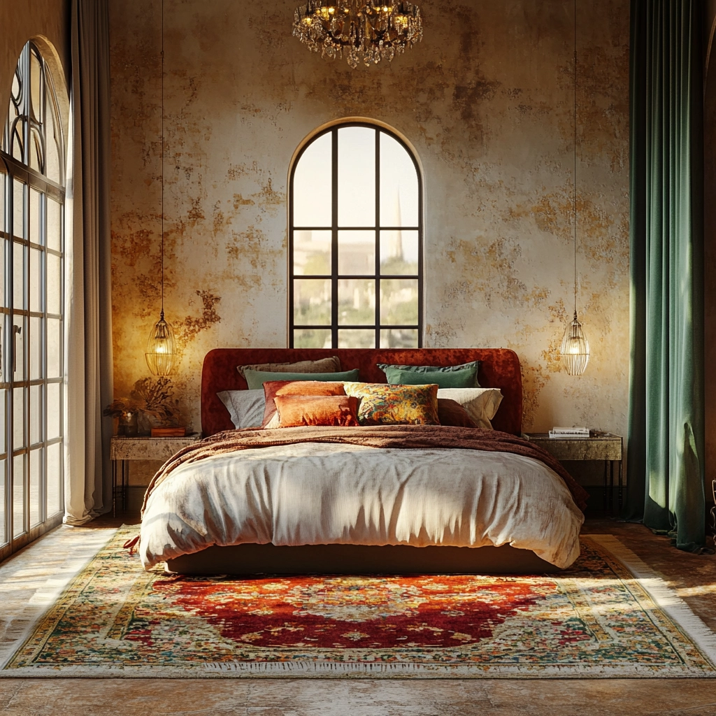 boho bedroom rug 31