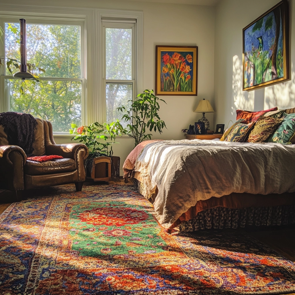 boho bedroom rug 38