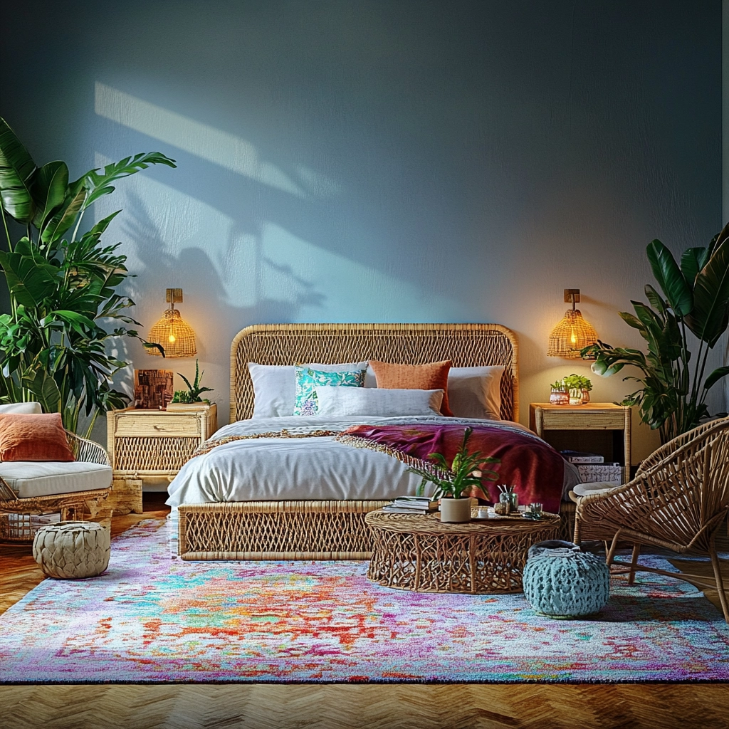 boho bedroom rug 5