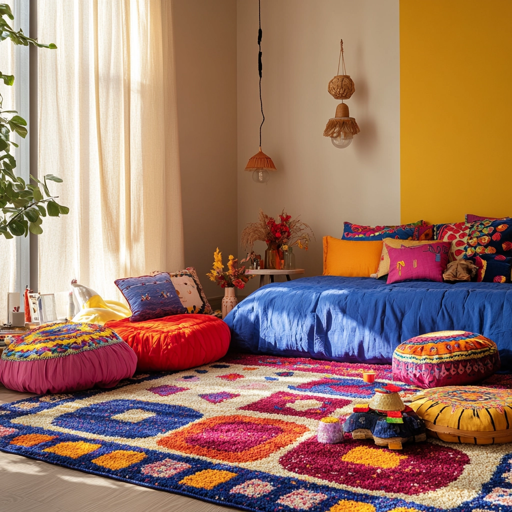 boho bedroom rug 73