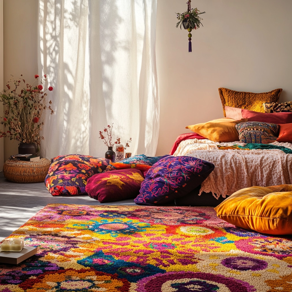boho bedroom rug 74