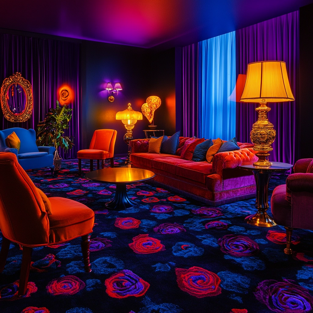 boho carpet living room 49
