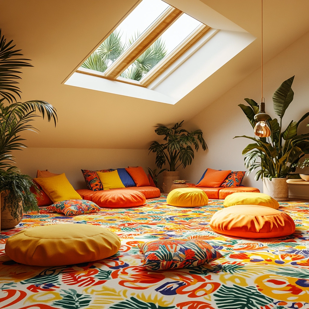 boho carpet living room 53
