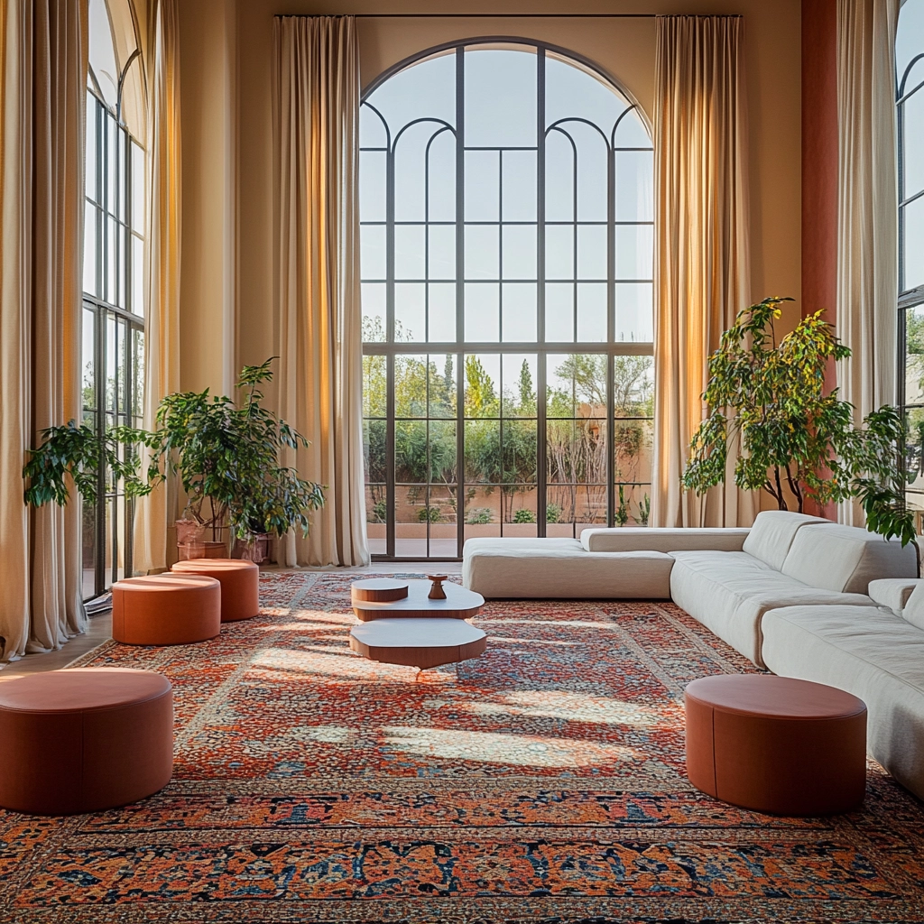 boho carpet living room 65