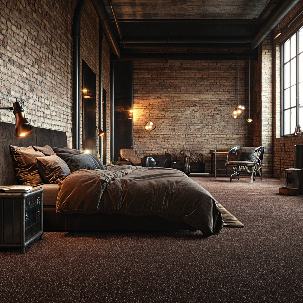 brown carpet bedroom 11