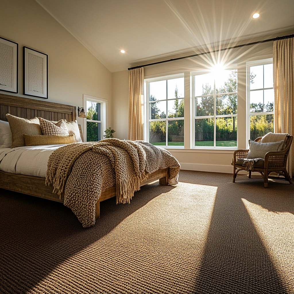brown carpet bedroom 13
