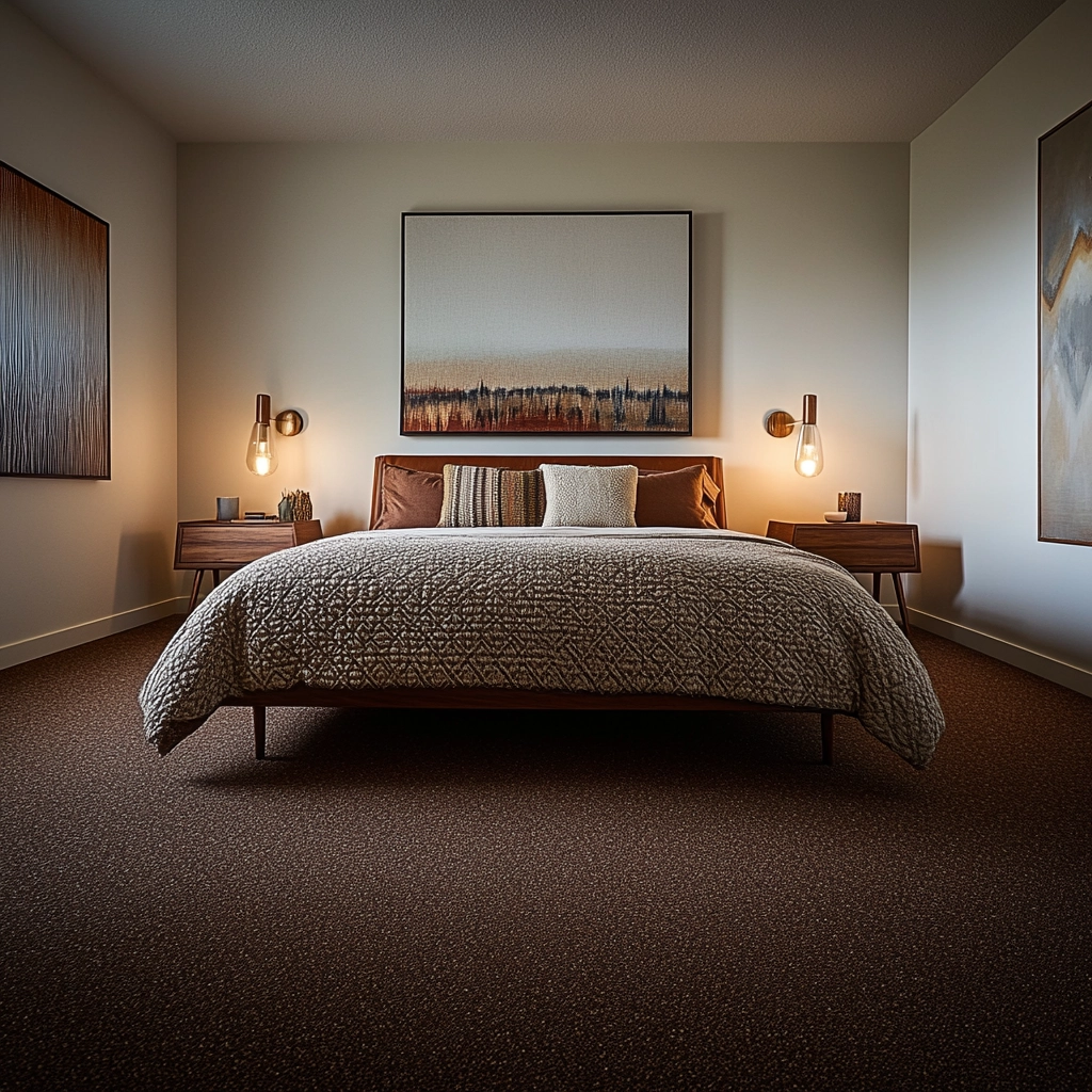 brown carpet bedroom 17