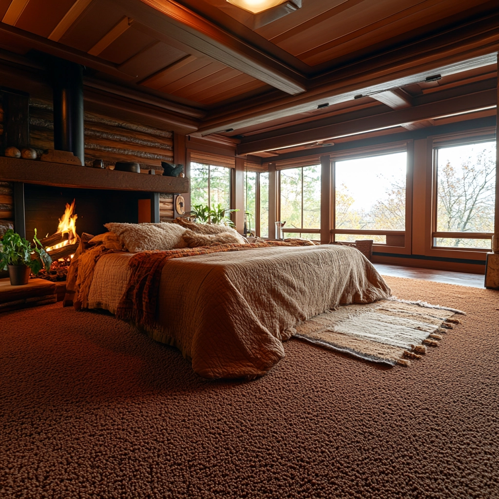 brown carpet bedroom 37