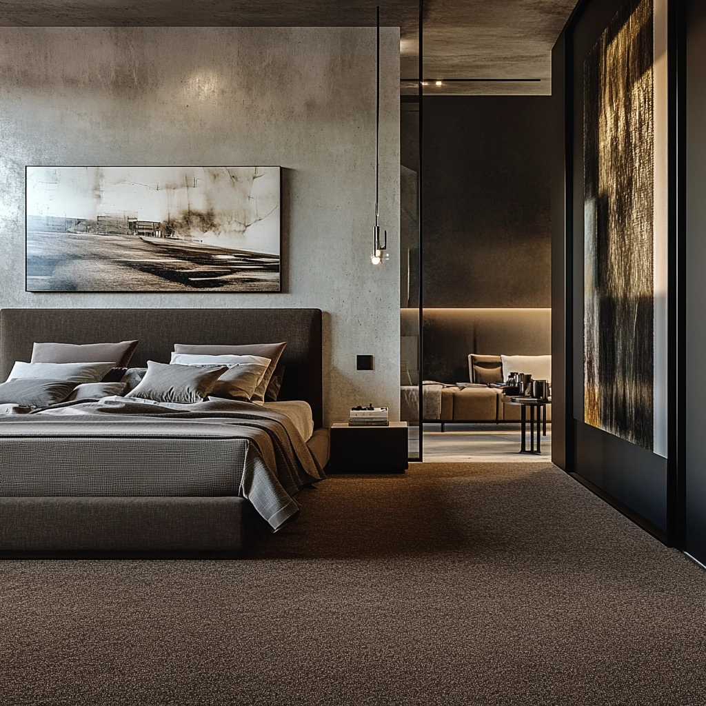 brown carpet bedroom 54